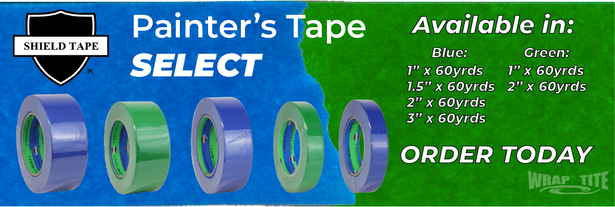 New Painter's Tape Select branded Masking Tape by Wrap-Tite: Your one stop shop for all your packaging and shipping needs