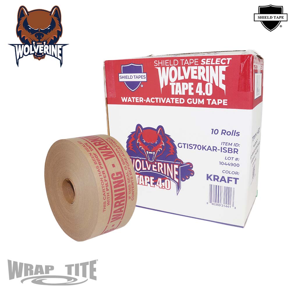Printed Wolverine Gum Tape