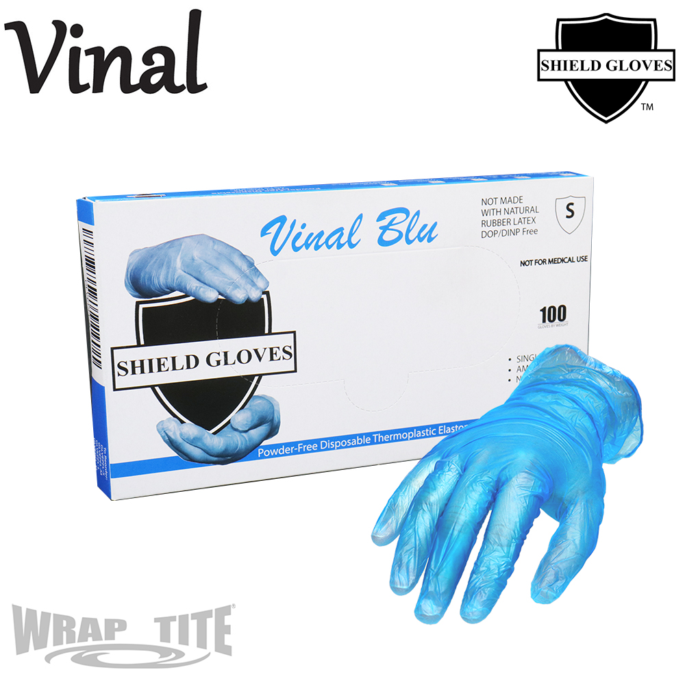 Blue VINAL Gloves