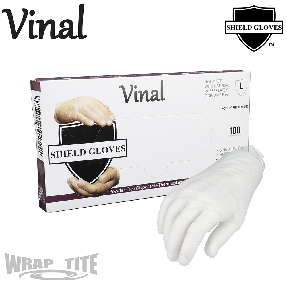 Clear VINAL Gloves